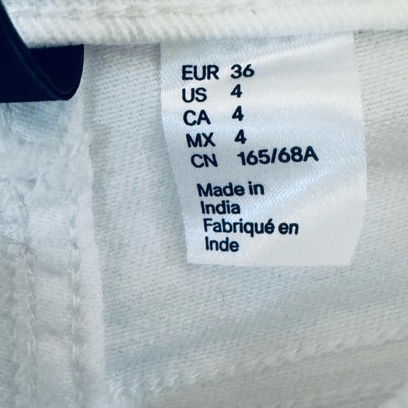 Divided H&M White Wide Leg Flare Jeans - Picture 5 of 5